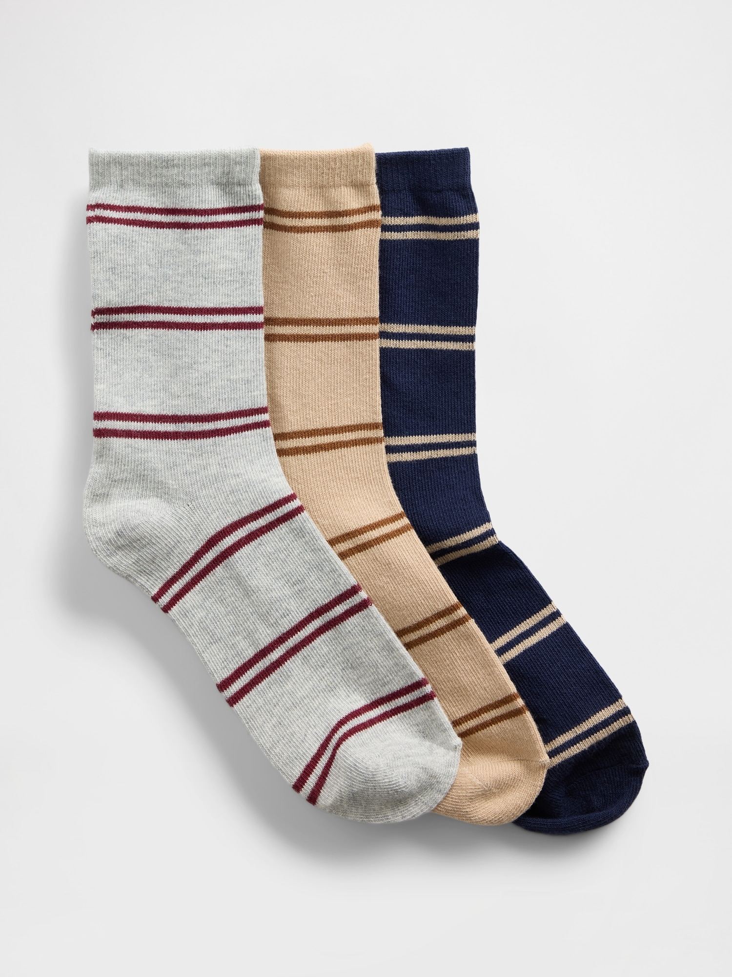 Kids Crew Socks (3-Pack) - Multi