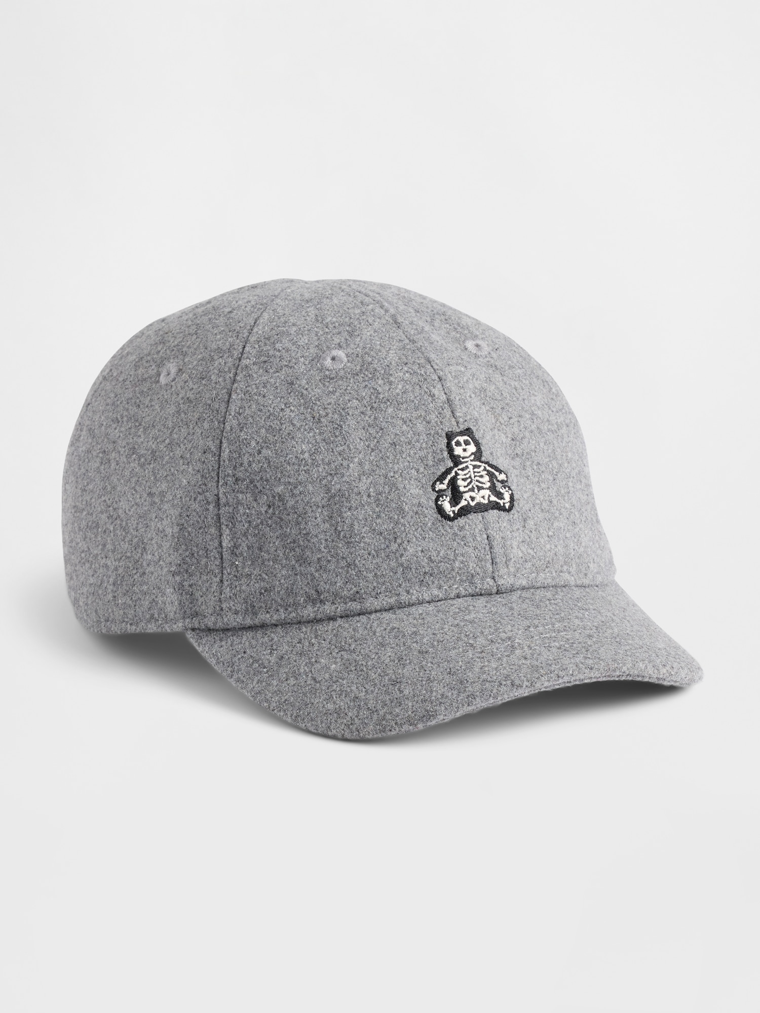 Toddler Halloween Brannan Bear Baseball Hat - Light Grey