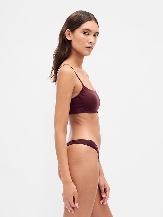 2 of 8 showing, with the color Tuscan red of product SecondSkin Thong