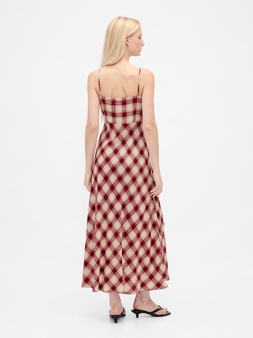 Image number 2 showing, Button-Front Cami Maxi Dress