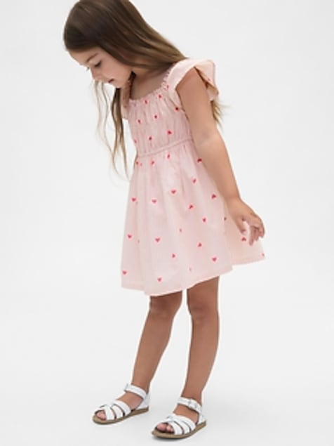Baby & Toddler Flutter-Sleeve Dress