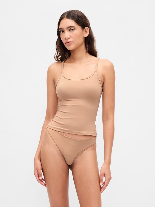 1 of 8 showing, with the color Blush beige of product SecondSkin Thong