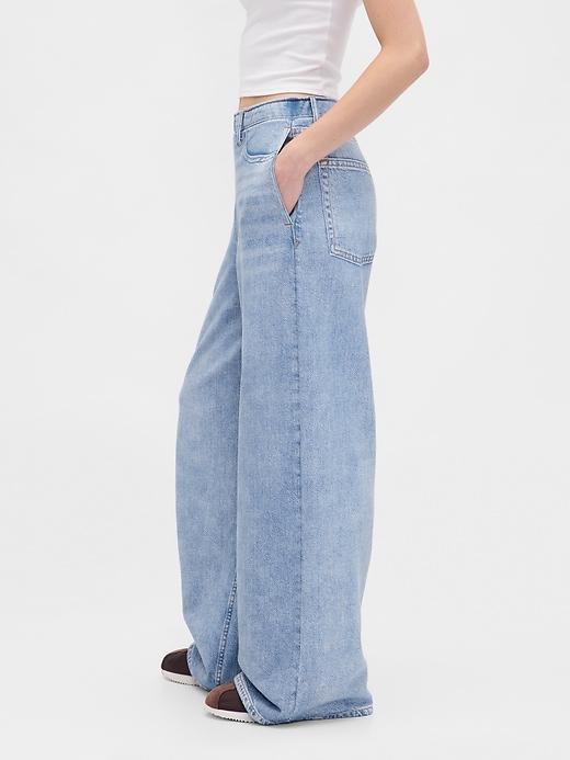 Image number 3 showing, Heavyweight Baggy Sweatpant Jeans
