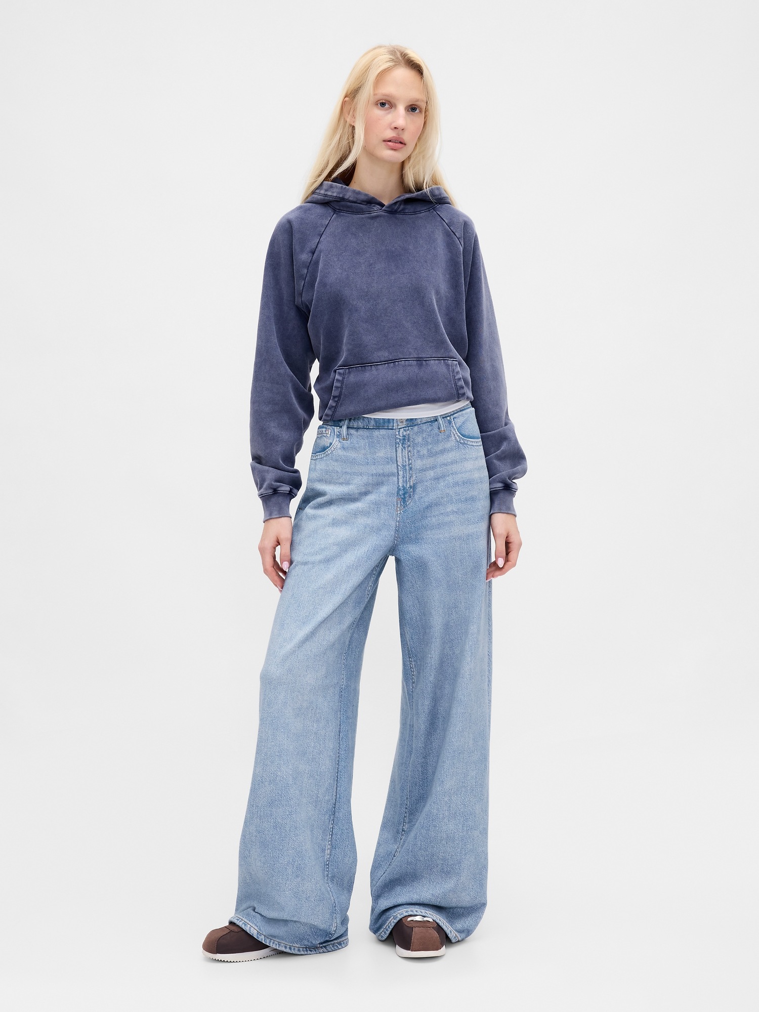 Женские джинсы Gap Printed Baggy Sweatpant Jeans