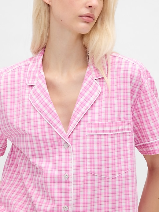 Image number 5 showing, Poplin PJ Shirt