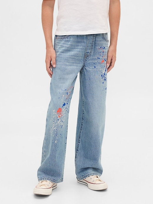 Image number 3 showing, Kids Easy Baggy Jeans