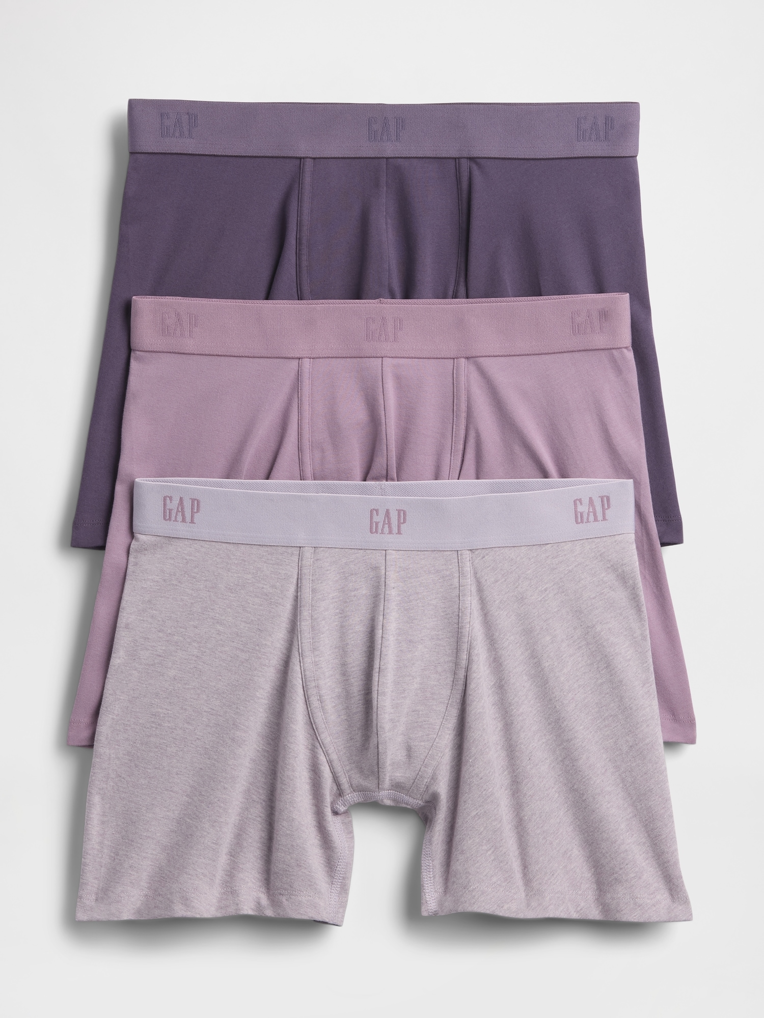 5" Boxer Briefs (3-Pack) - Amethyst Purple