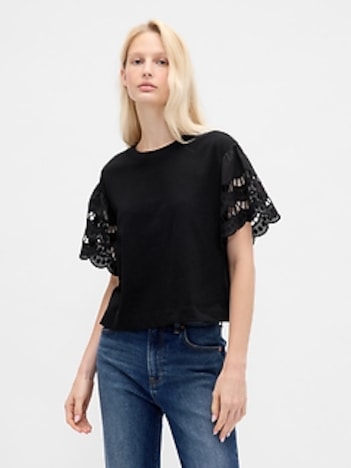 Organic Cotton VintageSoft Heavyweight Crop T-Shirt