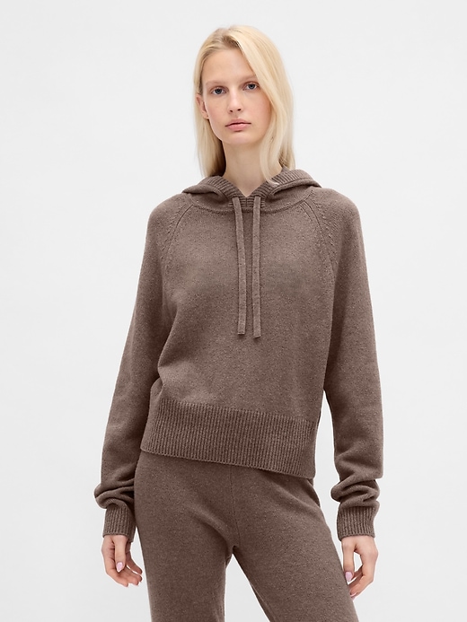 Image number 1 showing, CashSoft Sweater Hoodie