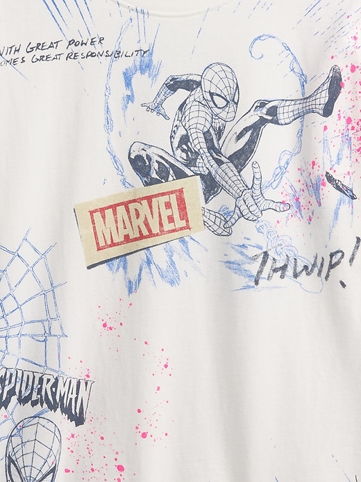 Image number 3 showing, Kids Marvel Relaxed Graphic T-Shirt