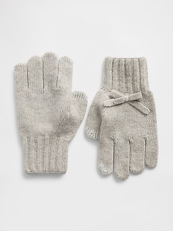 Kids CashSoft Bow Gloves