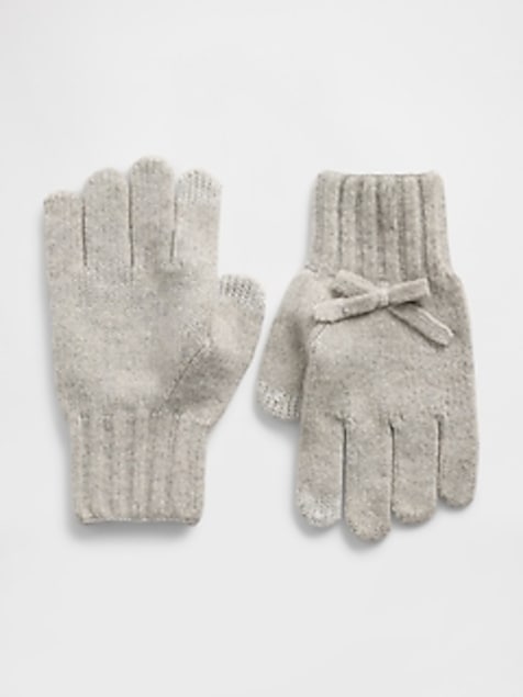 Kids CashSoft Bow Gloves