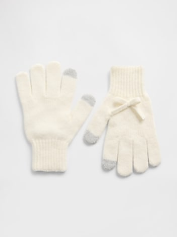 Kids CashSoft Bow Gloves