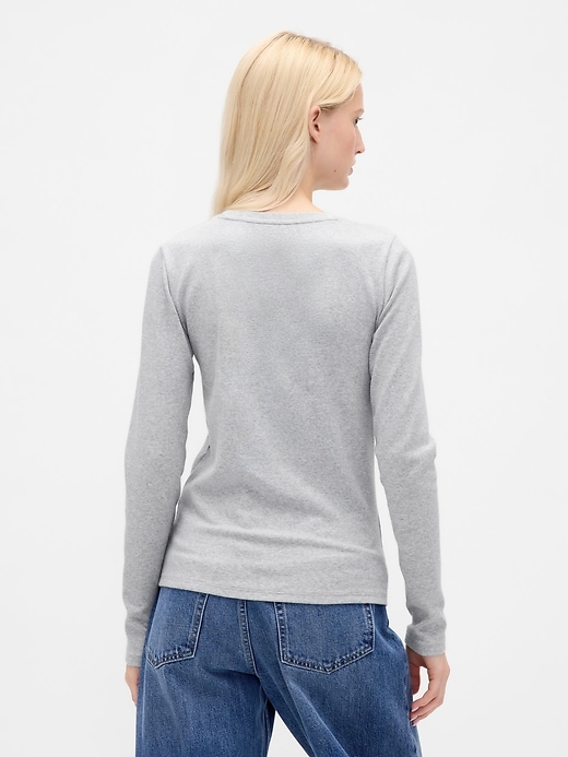 Image number 3 showing, Modern V-Neck T-Shirt