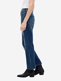 High Rise ’90s Straight Crop Jeans