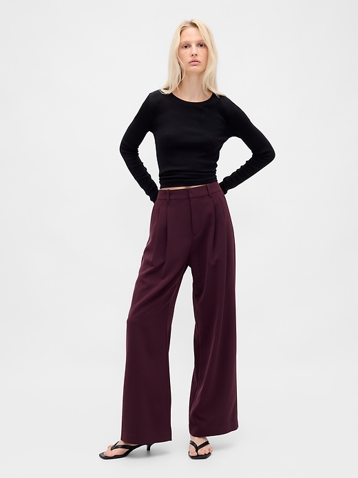 Image number 6 showing, 365 High Rise Pleated Trousers