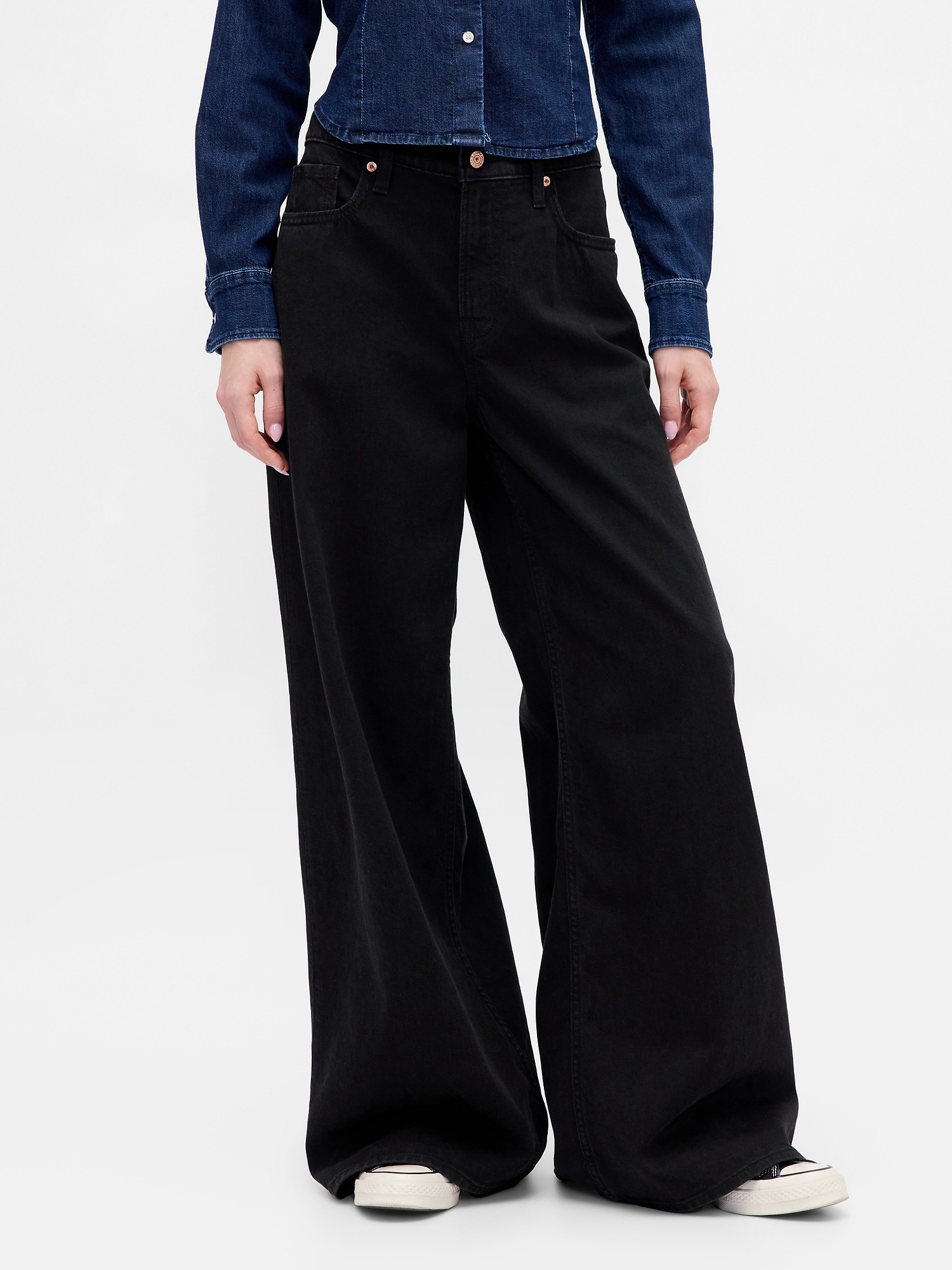 Женские джинсы Gap Low Slung Extra Baggy Jeans — фото 2