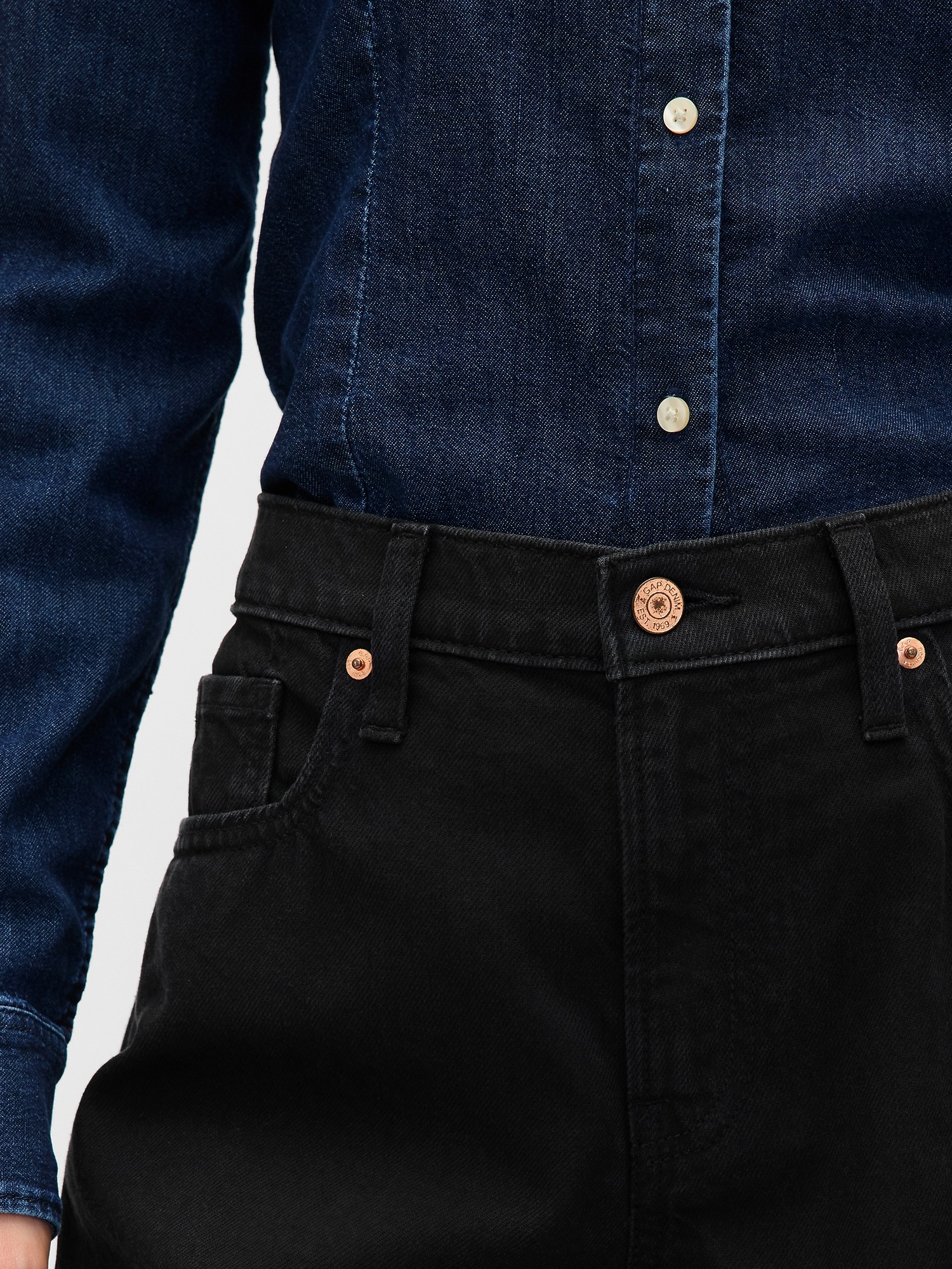 Женские джинсы Gap Low Slung Extra Baggy Jeans — фото 7