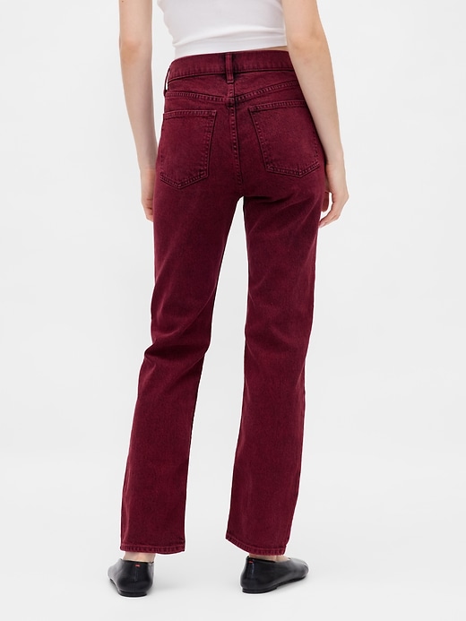 Image number 4 showing, High Rise '90s Straight Jeans