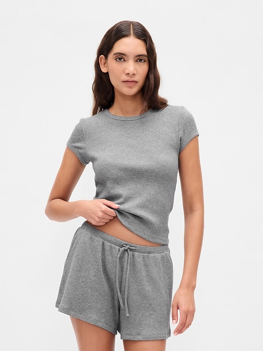Image number 1 showing, Waffle PJ T-Shirt