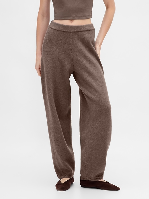 Image number 2 showing, CashSoft Barrel Sweater Pants