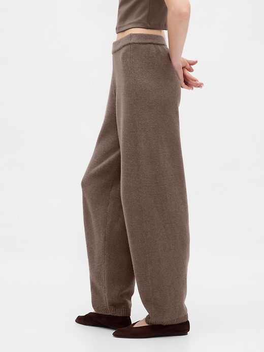 Image number 3 showing, CashSoft Barrel Sweater Pants