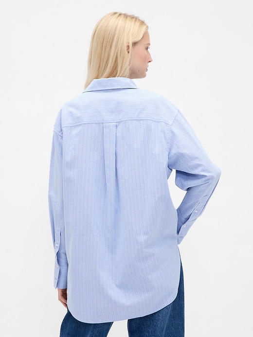 Image number 3 showing, Organic Cotton Oxford Big Shirt
