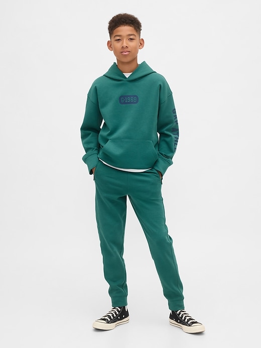 Image number 1 showing, Kids GapFit Tech Quick-Dry Joggers