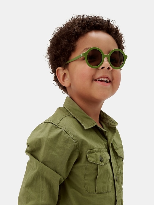 Image number 4 showing, Babiators Toddler and Kid Euro Round Sunglasses