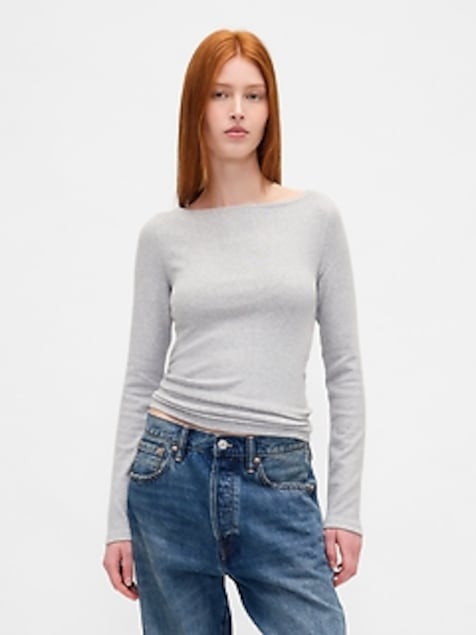 Modern Boatneck T-Shirt