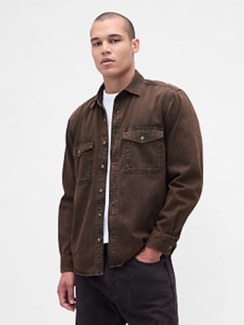 Denim Relaxed Shirt