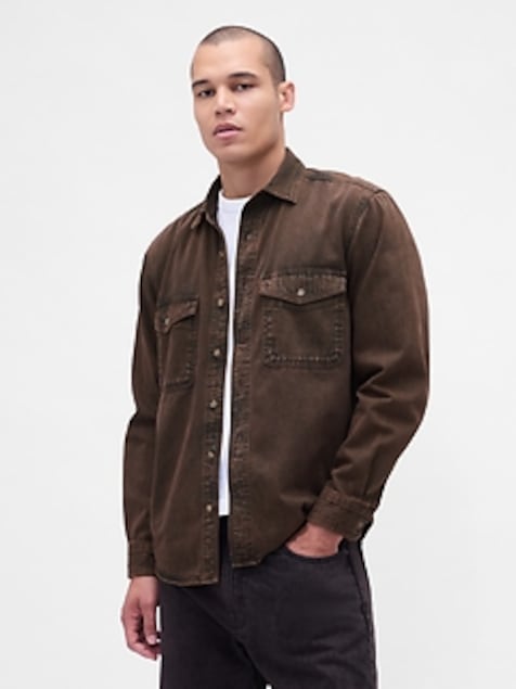 Denim Relaxed Shirt