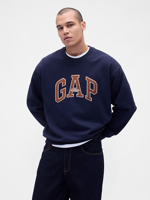 Image number 1 showing, Heavyweight Oversized Logo Sweatshirt
