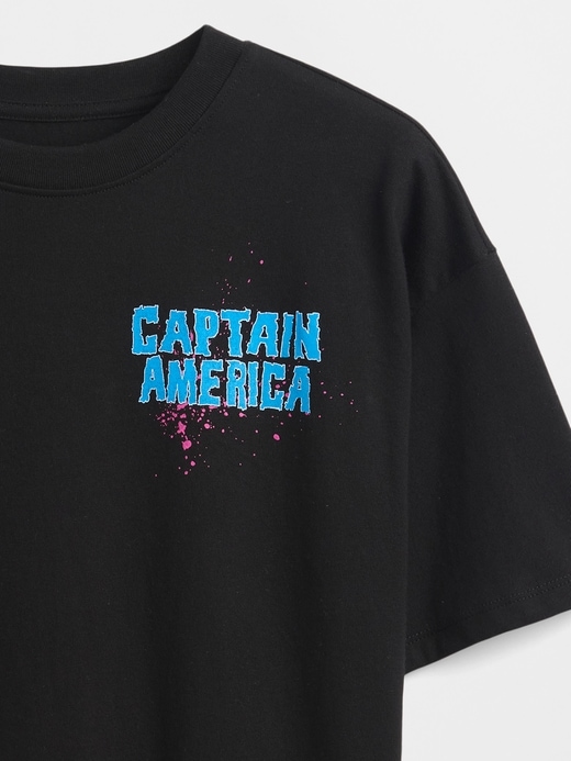 Image number 3 showing, Kids Marvel Relaxed Graphic T-Shirt