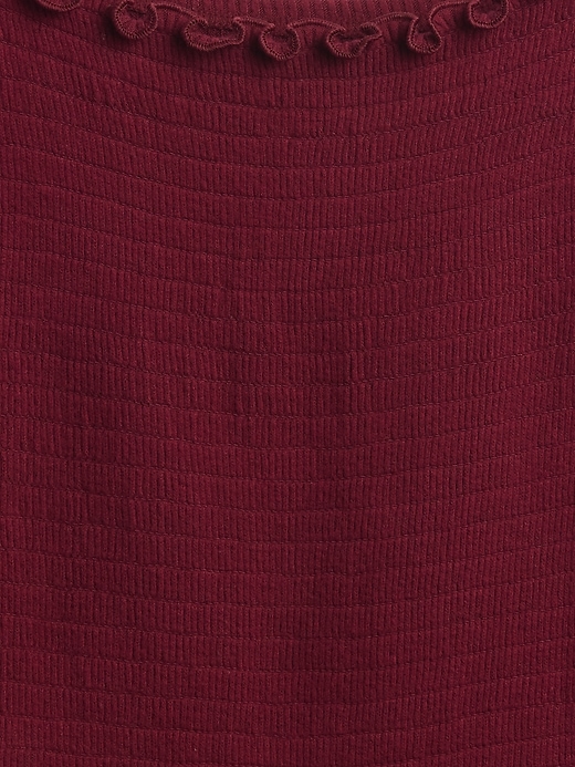 Image number 3 showing, Kids Softspun Smocked Square-Neck Dress