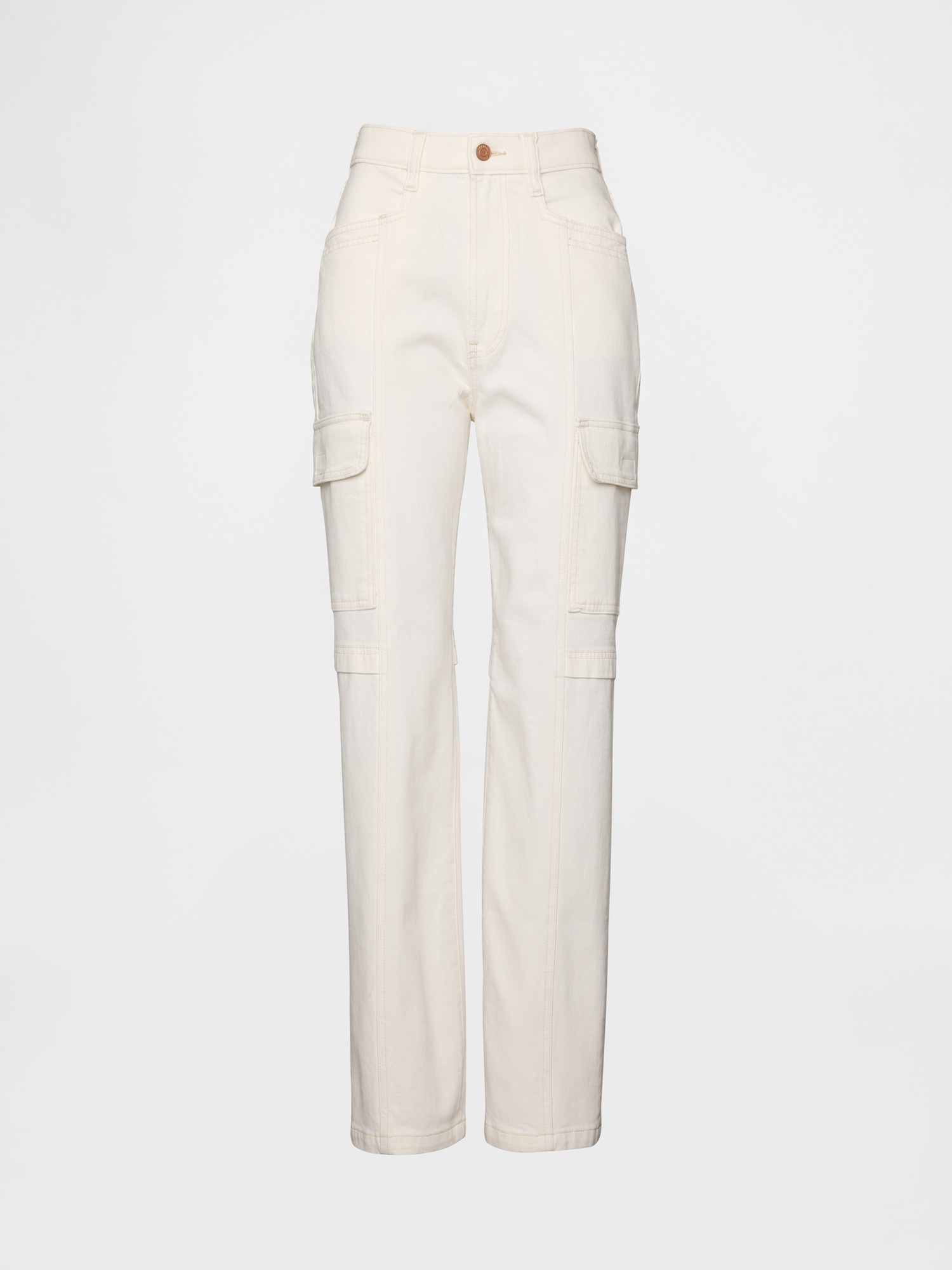 Женские джинсы Gap Mid Rise '90s Loose Cargo Jeans — фото 8