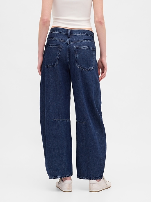 Image number 4 showing, High Rise UltraSoft Crossover Horseshoe Jeans