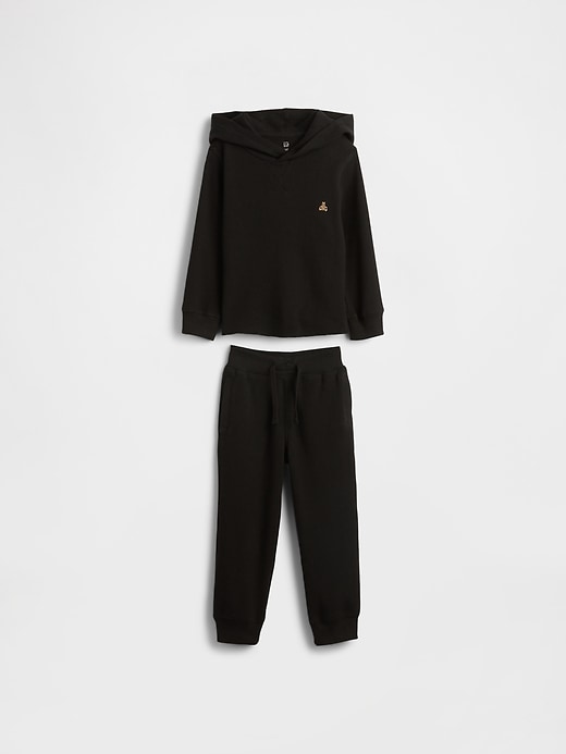 Image number 2 showing, Baby & Toddler Waffle Outfit Set