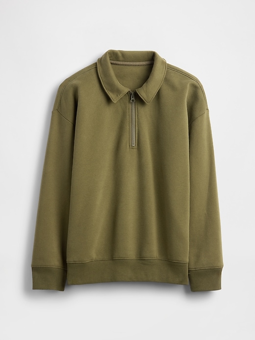 Image number 2 showing, Kids VintageSoft Quarter-Zip Pullover