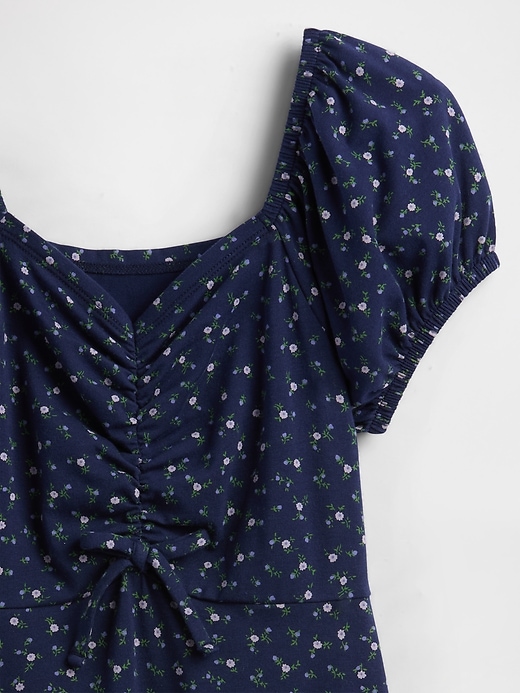 Image number 4 showing, Kids Ruched Rib Dress