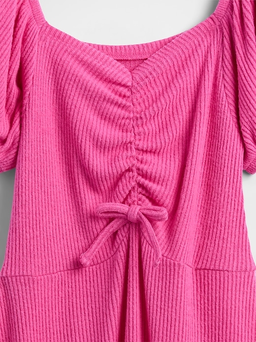 Image number 4 showing, Kids Ruched Rib Dress