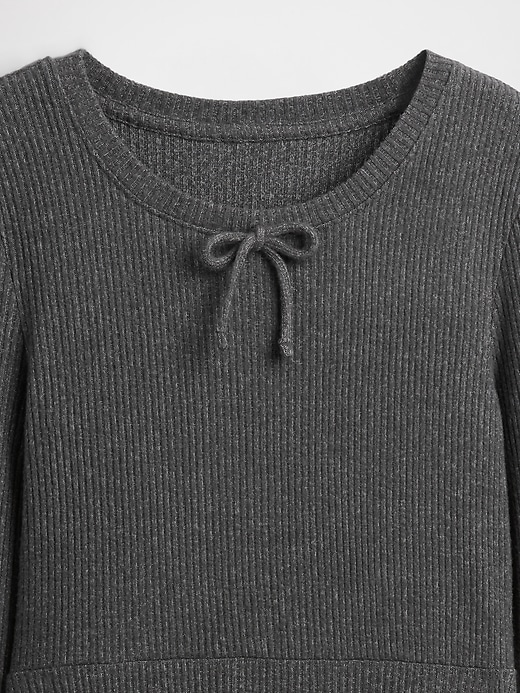 Image number 3 showing, Kids Softspun Rib Dress