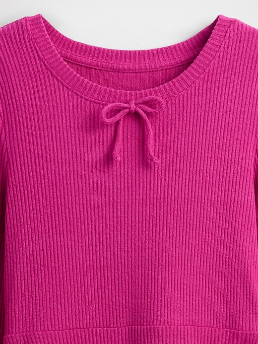 Image number 3 showing, Kids Softspun Rib Dress