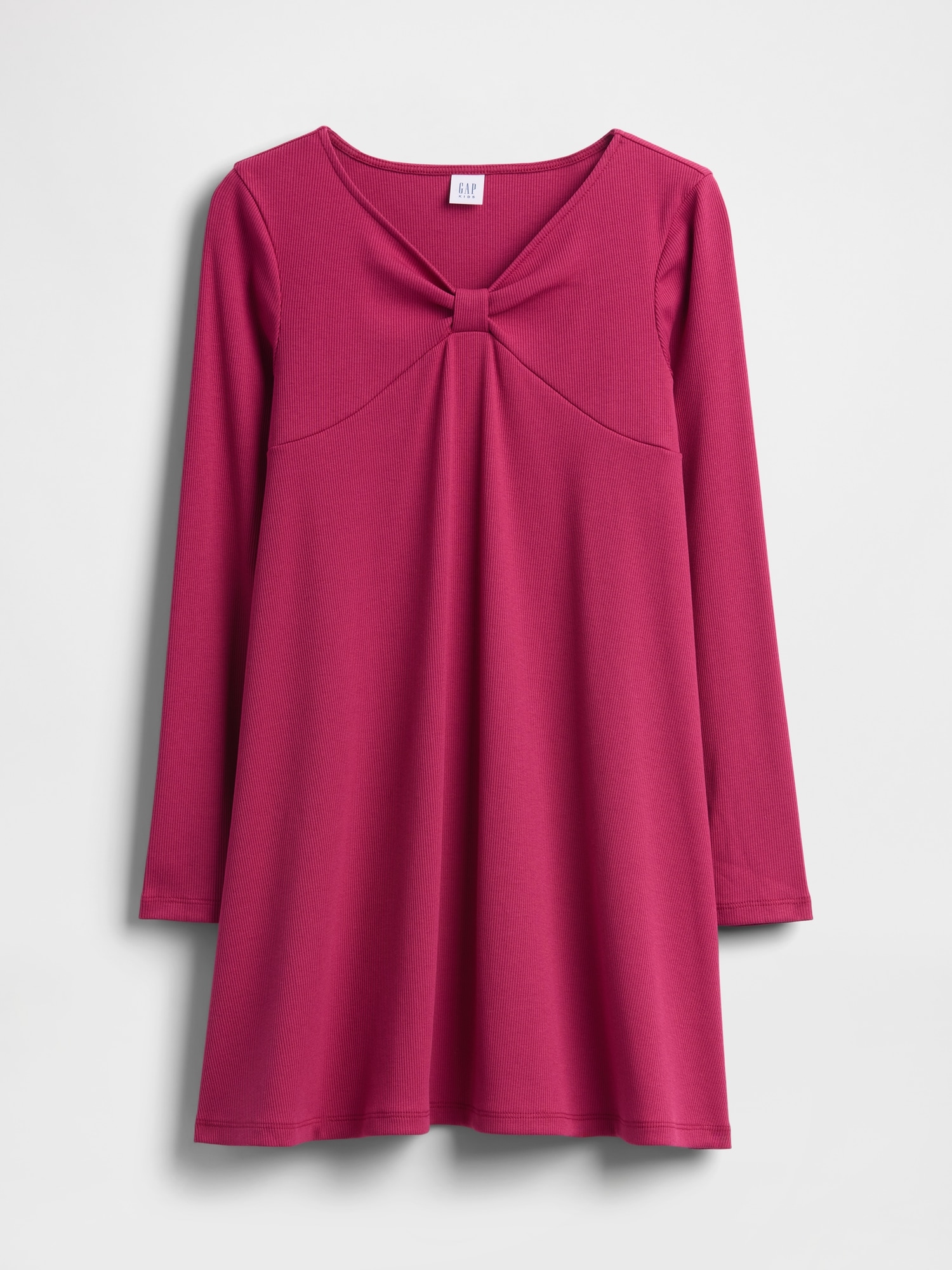Kids Rib Bow Dress