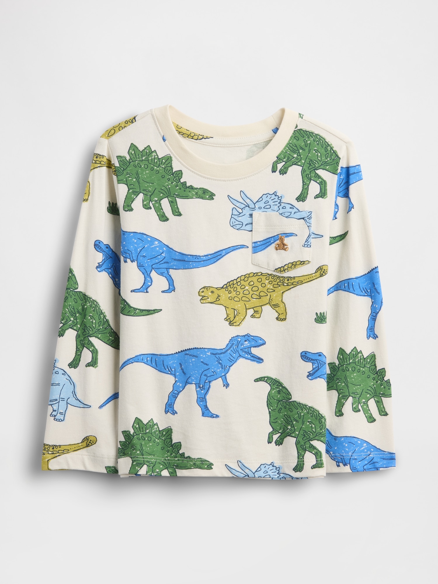 Baby & Toddler Mix & Match Pocket T-Shirt - Dinosaur