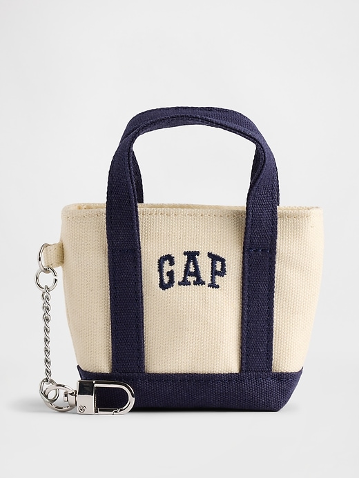 Image number 1 showing, Logo Tote Keychain Charm