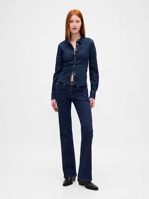 Image number 1 showing, Low Rise Long & Lean Jeans