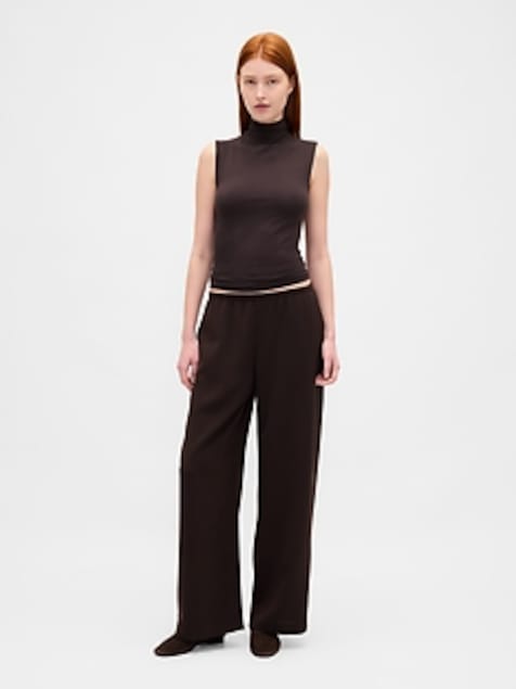 Easy Wide-Leg Pants
