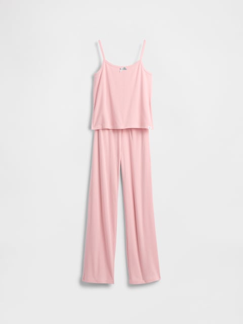 Kids Recycled Pointelle Tank PJ Set