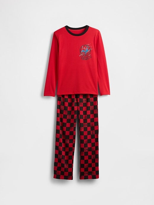 Image number 1 showing, Kids Marvel Spider-Man Recyled PJ Set